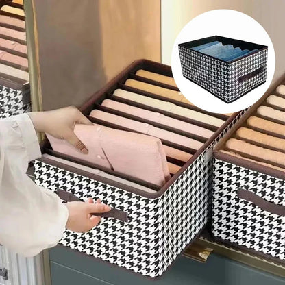 Skladací organizér na džínsy do skrine