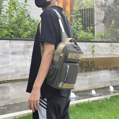 Nastaviteľná náprsná taška z oxfordskej látky