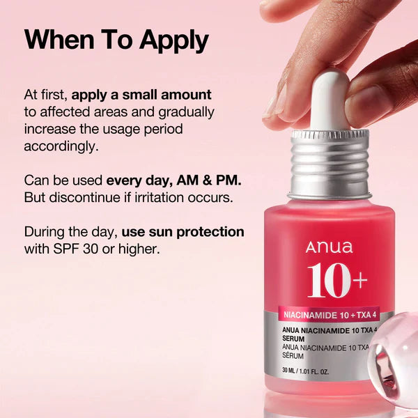 【🔥Kúp 1 a získaj 1 zadarmo🔥】Anua NIACINAMIDE 10%+TXA 4% Sérum - 30 ml