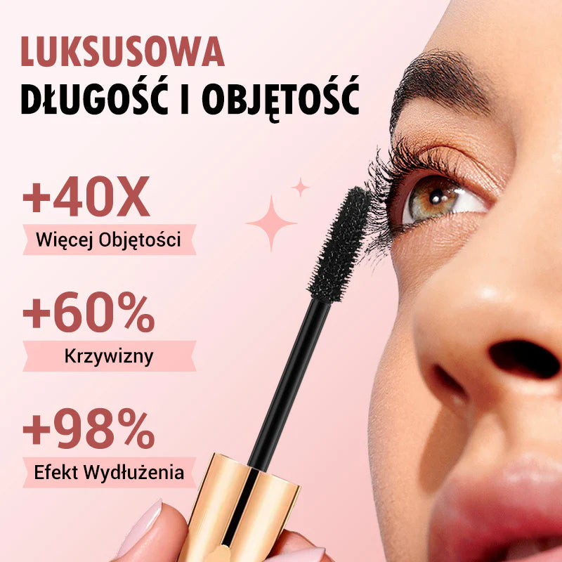 ✨Kup 1 i otrzymaj 1 za darmo✨Wodoodporna Mascara 4D z Jedwabnymi Włóknami