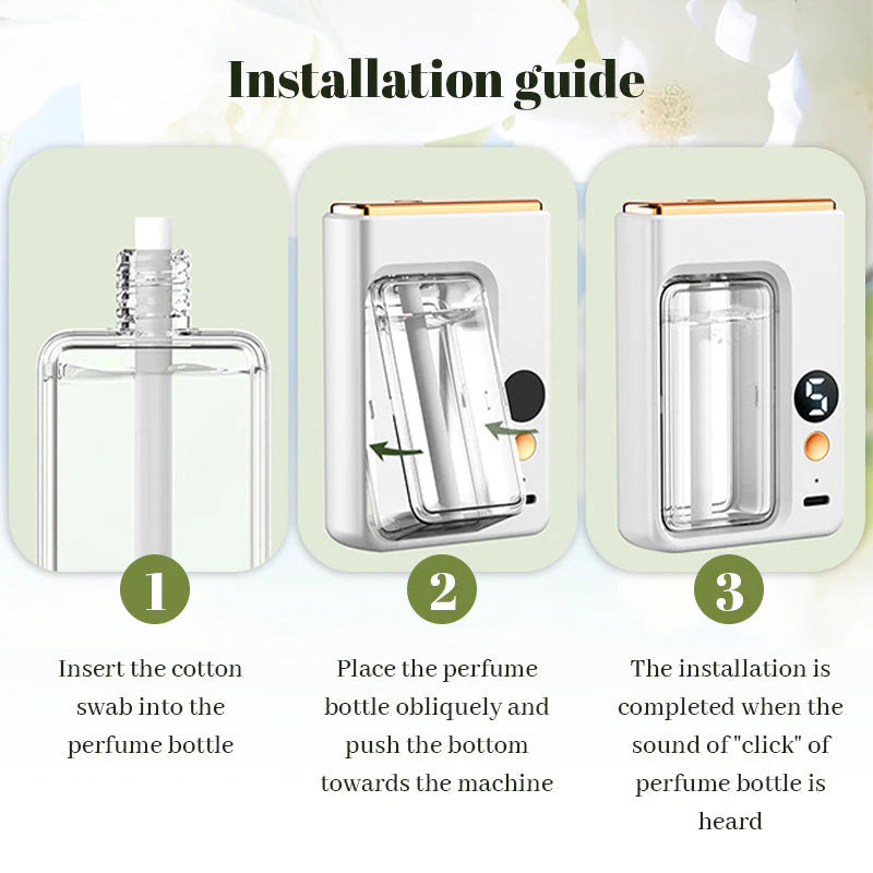 Automatický difuzér pre aromaterapiu