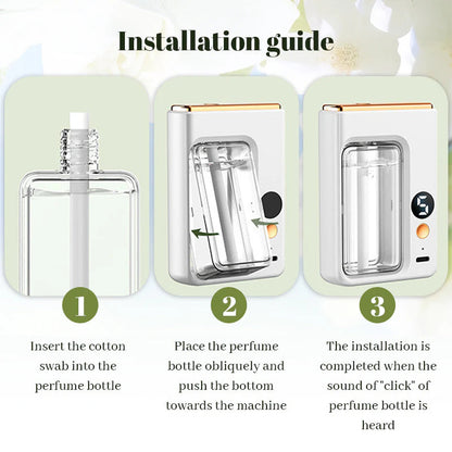 Automatický difuzér pre aromaterapiu