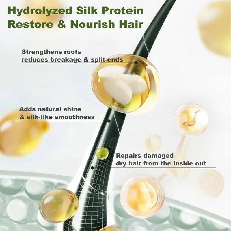 Šampón pre hladké a lesklé vlasy