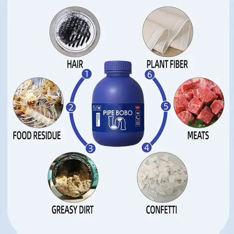 Silný gél na čistenie odtokov