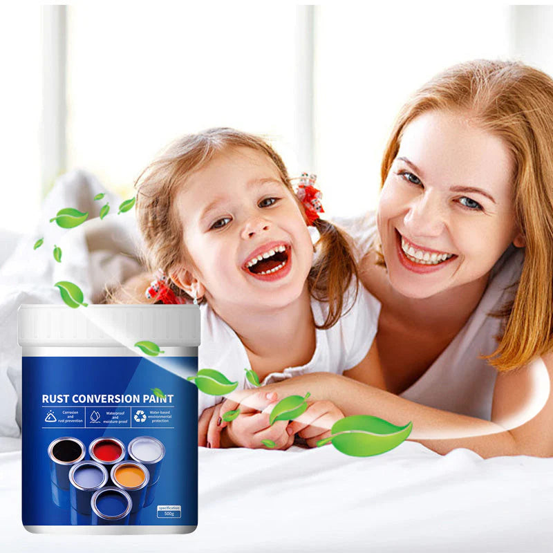 Preventívna farba proti hrdzi na kov