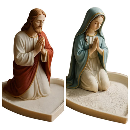 Časovo obmedzená ponuka Ježiš, Mária Ruženec Box - Limitovaná ručne vyrobená séria