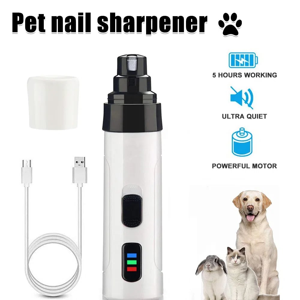 Rechargeable USB Charging Electric Pet Nail Grinder