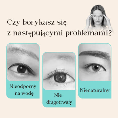 【Kúp 1 a získaj 1 zadarmo】☔Vysokokvalitná vodeodolná ceruzka na obočie so 4 vidličkami