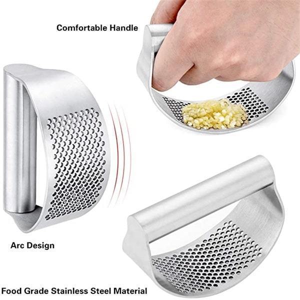 Tłuczek do czosnku ze stali nierdzewnej