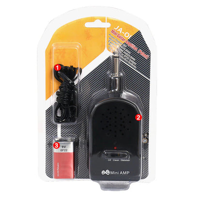 Mini prenosná súprava zosilňovača pre elektrickú gitaru