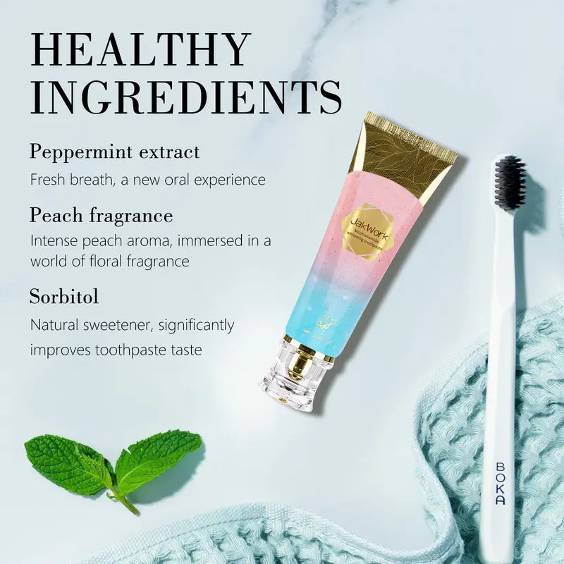 （🔥Kúpte 1 a získajte 1 zadarmo🔥）Sada bieliacich zubných pást s niacínamidom