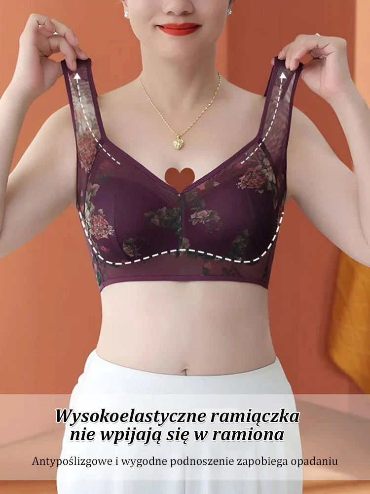 Jedinečná čipkovaná podprsenka bez gombíkov【✨1+1 zadarmo】