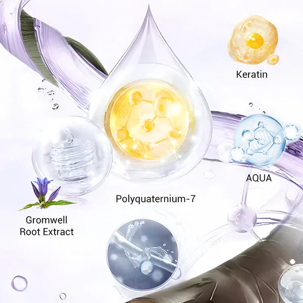 【🔥Nové produkty Horúci výpredaj】Fialová maska na blond vlasy – odstraňuje žlté tóny, obnovuje lesk a chráni farbu