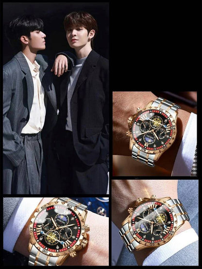 ⌚Úplne nové švajčiarske vodotesné automatické mechanické hodinky