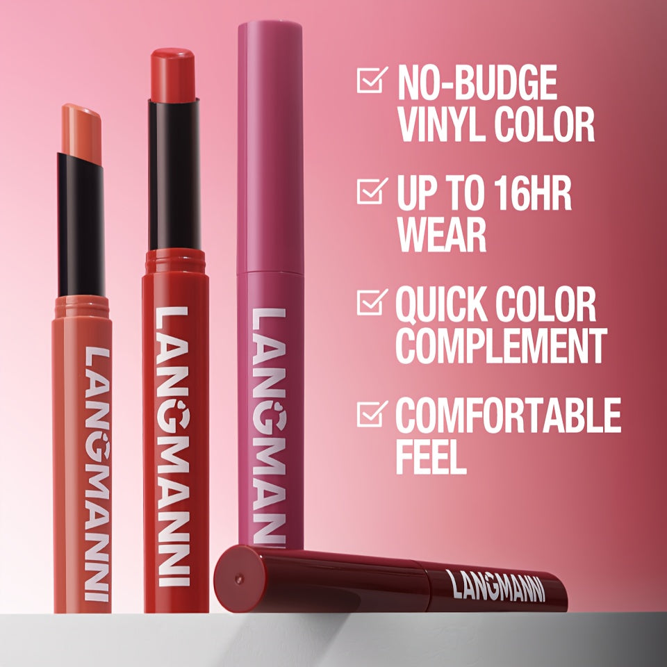 Dvanásťfarebný šikmý rotujúci matný rúž