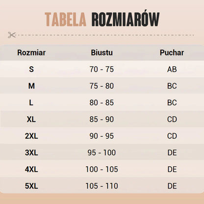 Biustonosz Bezprzewodowy z Zapięciem z Przodu dla Kobiet