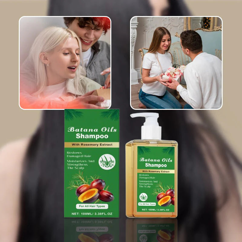 【🛍️ Druhý -60%】Šampón s olejom Batana s extraktom z rozmarínu