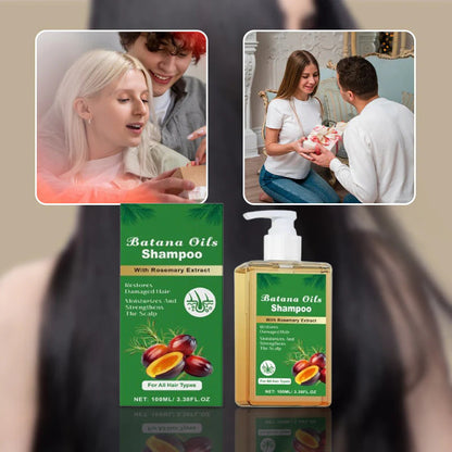 【🛍️ Druhý -60%】Šampón s olejom Batana s extraktom z rozmarínu