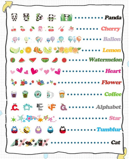 Dekoratívne pero typu „DIY Roztomilé zvieratká“