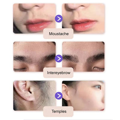 Jemný a bezbolestný krém na odstraňovanie chĺpkov na tvári