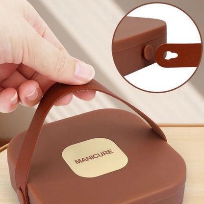 Prenosná 7-dielna sada na manikúru s klieštikmi na nechty