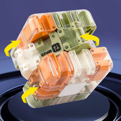 Zábavné 3D bludisko s kockami