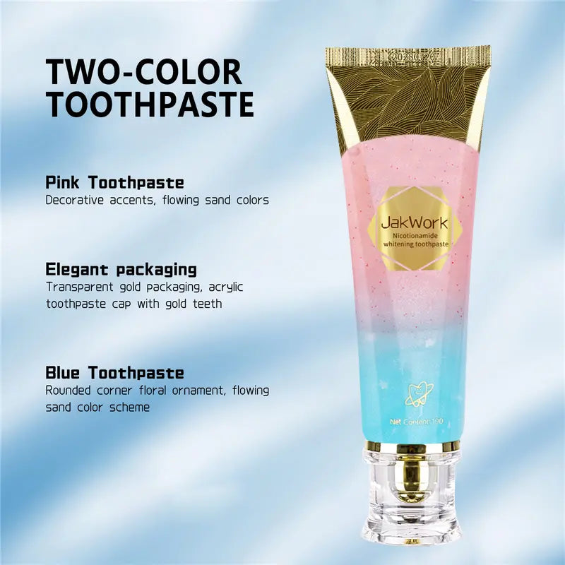 （🔥Kúpte 1 a získajte 1 zadarmo🔥）Sada bieliacich zubných pást s niacínamidom