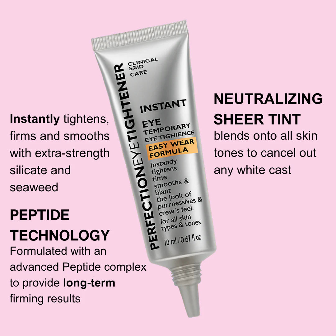 Okamžité sťahovanie očí - zloženie bezpečné aj na make-up