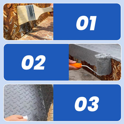 Preventívna farba proti hrdzi na kov