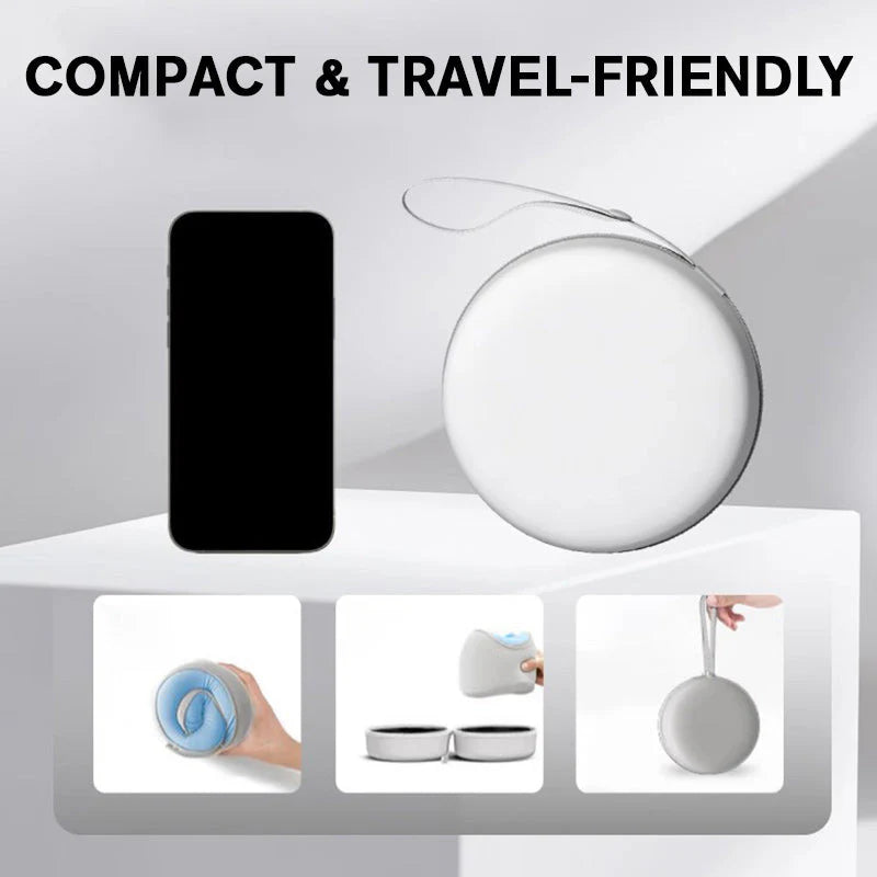 Vankúš na krk z pamäťovej peny v tvare U