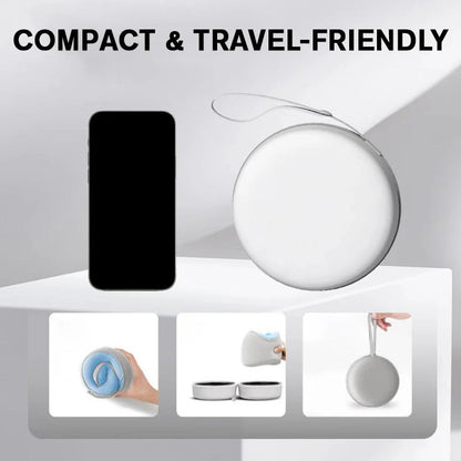 Vankúš na krk z pamäťovej peny v tvare U