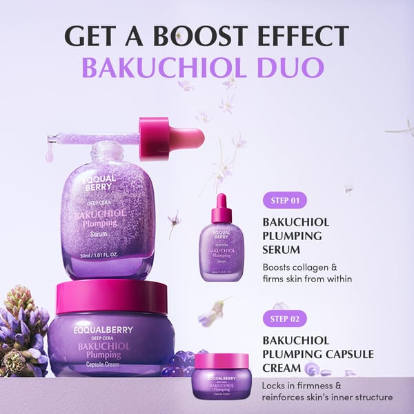 Bakuchiol Plumping Serum Minimizer na póry a vrásky