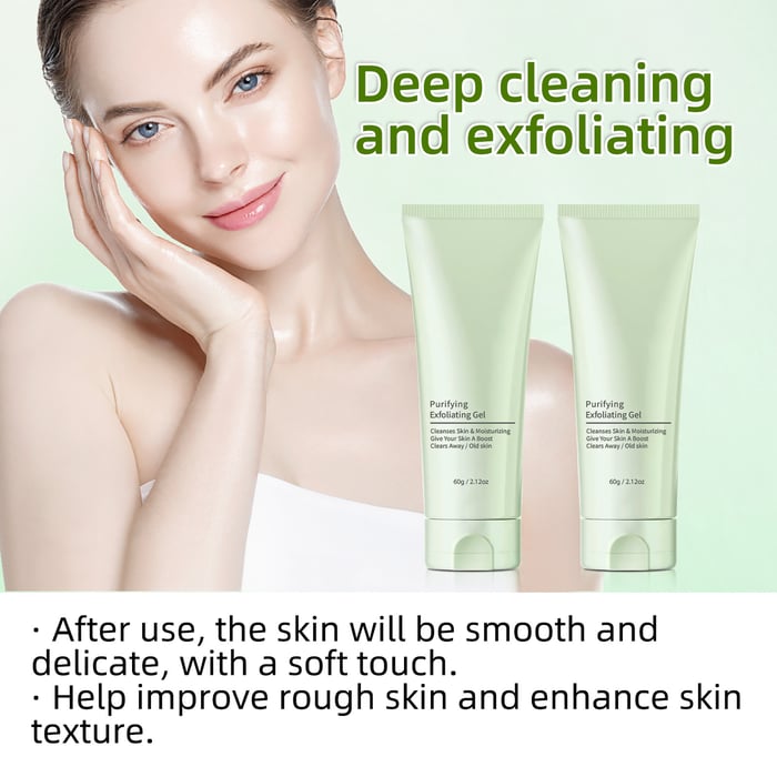 Čistiaci exfoliačný gél GreTeam