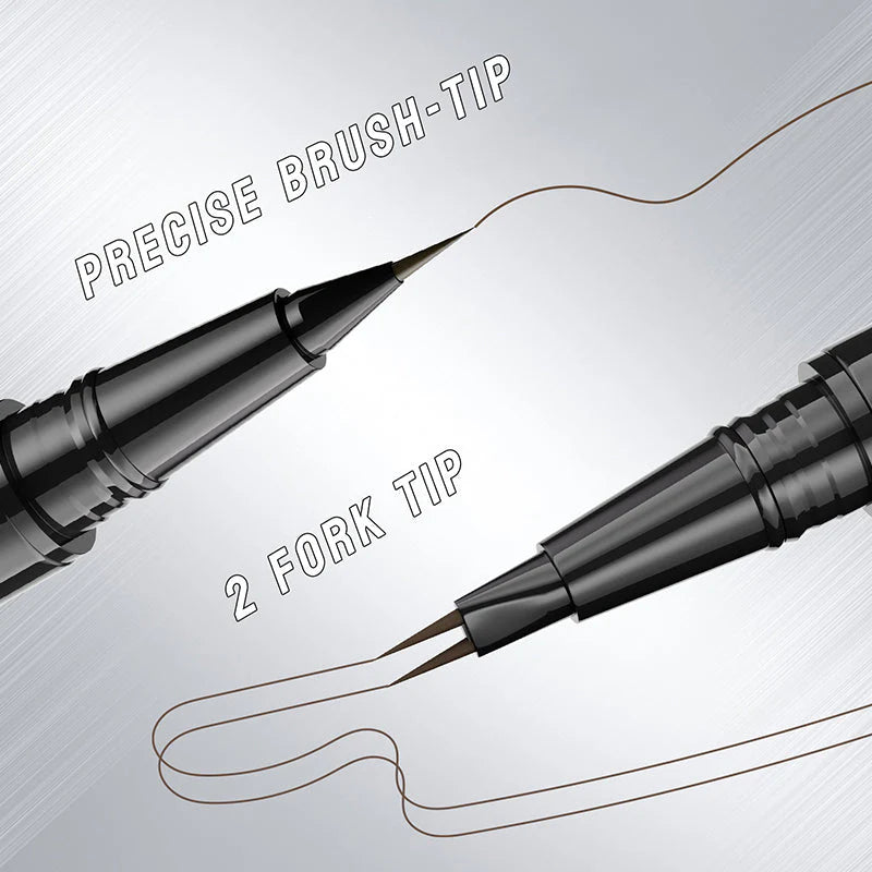 NOVOROČNÝ VÝPREDAJ 2-v-1 Obojstranné pero na mikroblading obočia