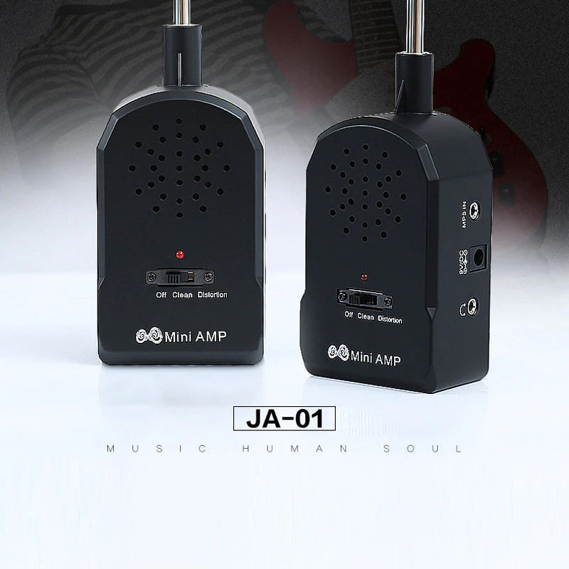 Mini prenosná súprava zosilňovača pre elektrickú gitaru