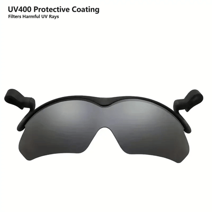 Slnečné okuliare s klipom, rybárske okuliare