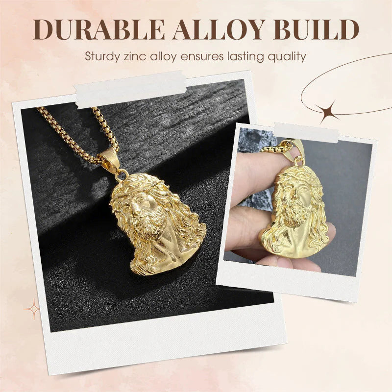 Náhrdelník s príveskom zobrazujúcim obraz Ježiša