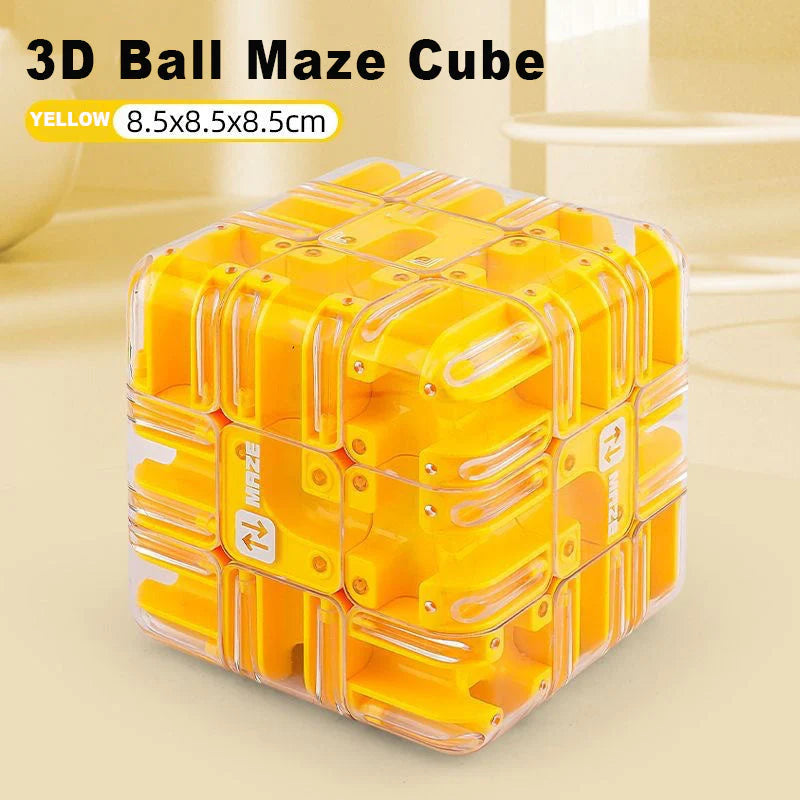 Zábavné 3D bludisko s kockami