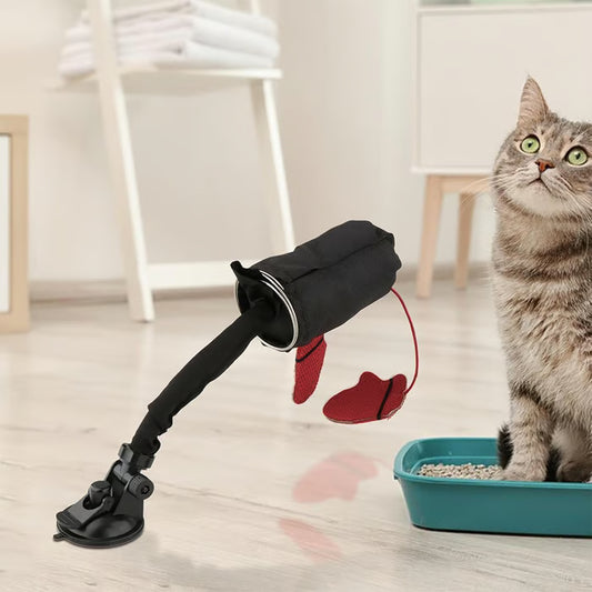 Interaktívna hračka pre mačky v tvare boxovacieho vreca