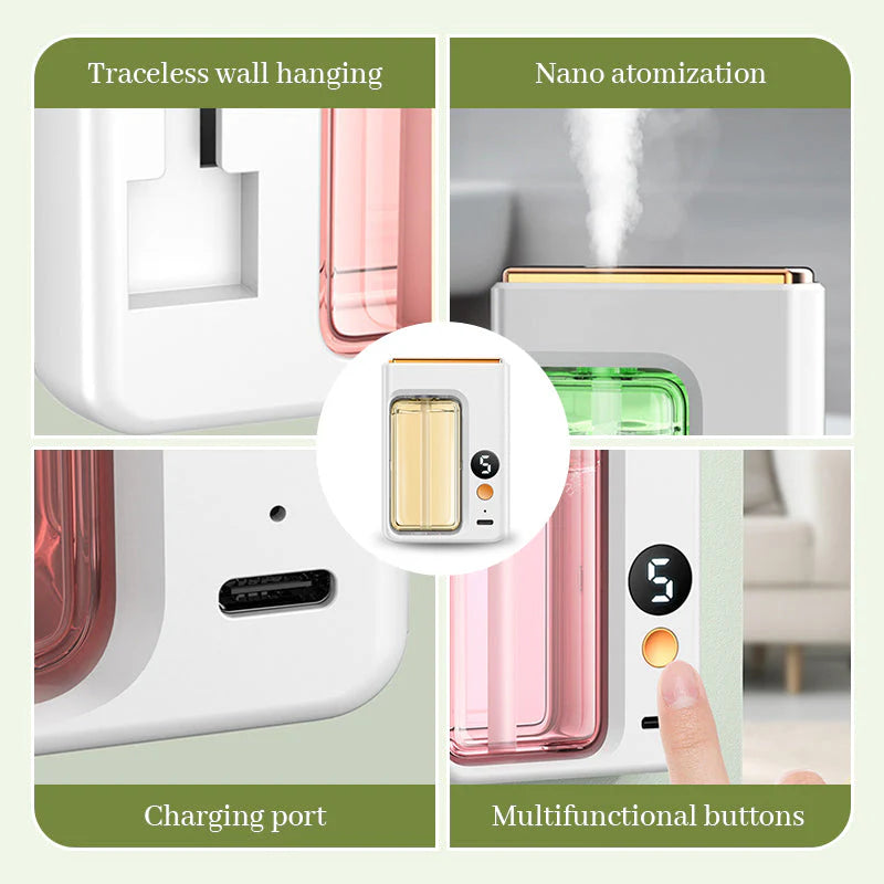 Automatický difuzér pre aromaterapiu