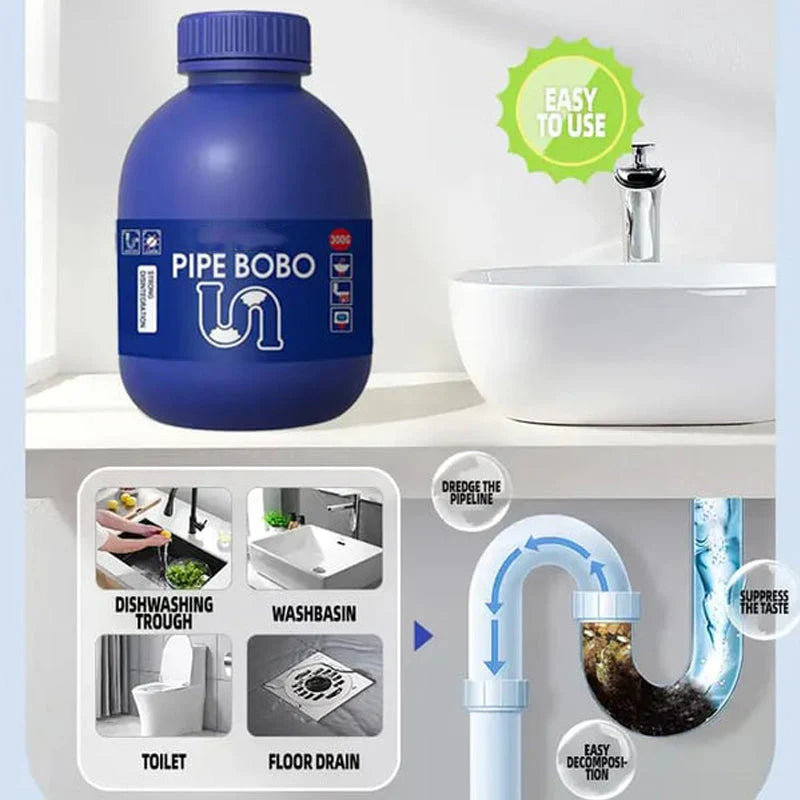 Silný gél na čistenie odtokov