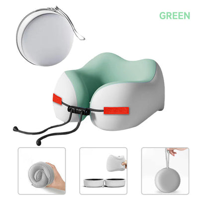 Vankúš na krk z pamäťovej peny v tvare U