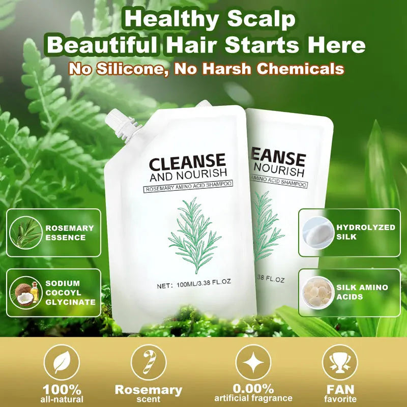 Šampón pre hladké a lesklé vlasy