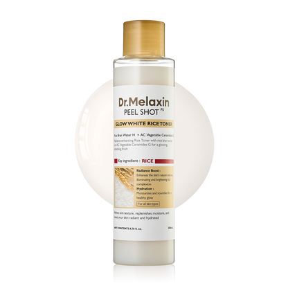 Kórejský Dr. Melaxin Biela a čierna ryža Exfoliačná hydratačná esencia Hydratačné jemné exfoliačné zmäkčujúce sérum Starostlivosť o pleť