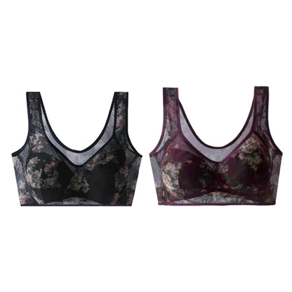 Jedinečná čipkovaná podprsenka bez gombíkov【✨1+1 zadarmo】