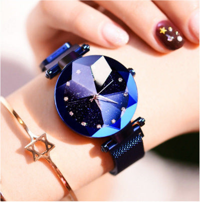 LuxMoon® – Hodinky s diamantovým dizajnom a sieťovaným remienkom + NÁRAMOK ZADARMO