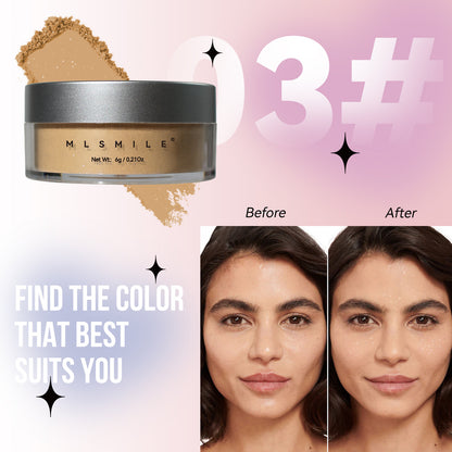 Dlhotrvajúci fixačný púder na kontrolu mastnoty