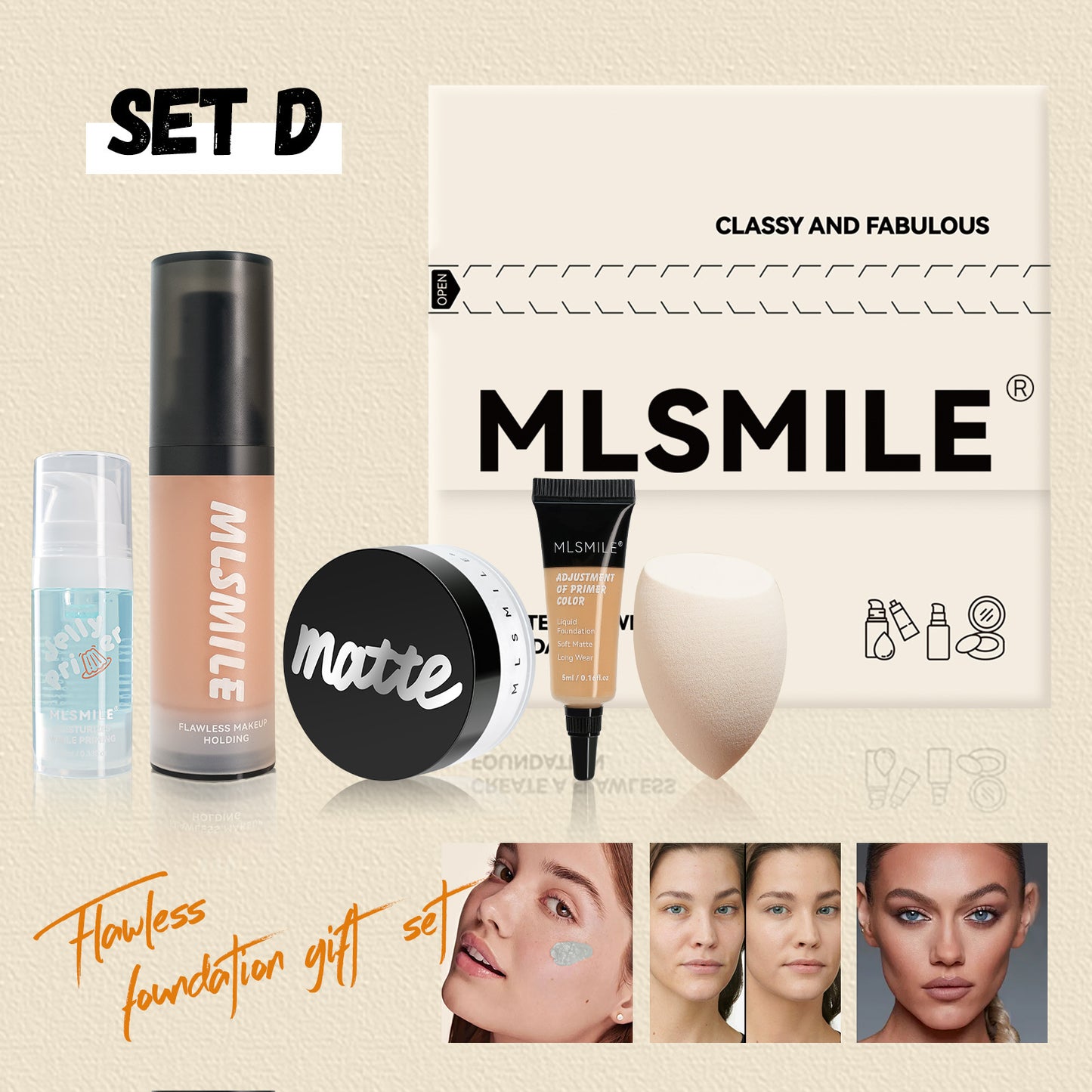 Matný púder na kontrolu mastnoty a hydratáciu. Korekčný podkladový make-up.