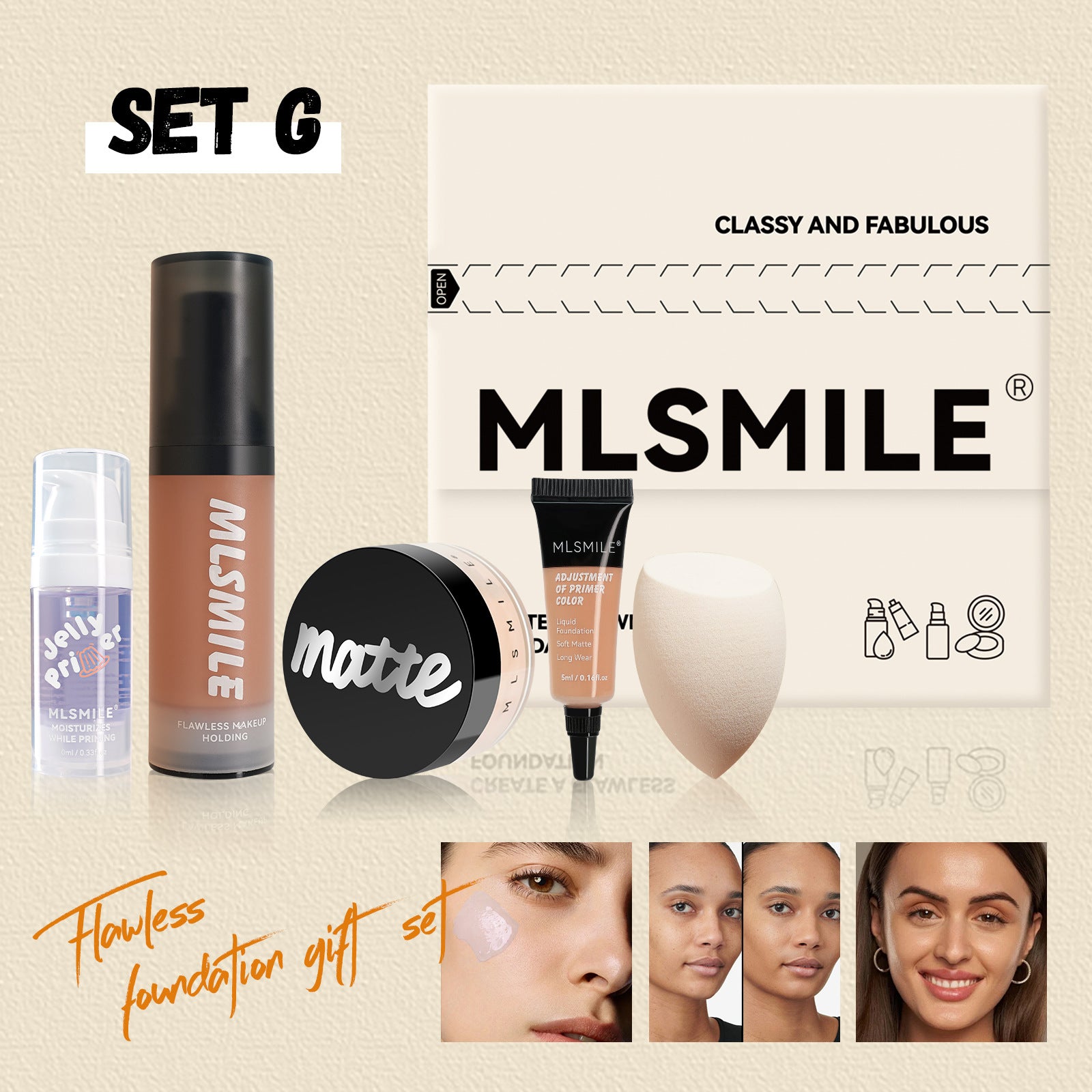 Matný púder na kontrolu mastnoty a hydratáciu. Korekčný podkladový make-up.