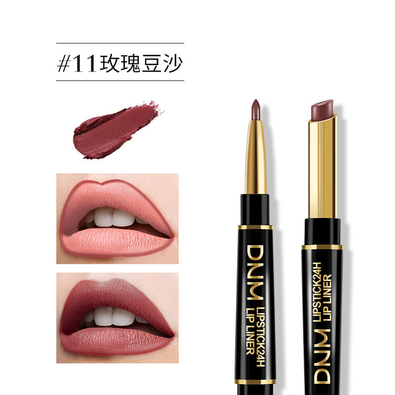 2-in-1 Waterproof Lipstick Lip Liner
